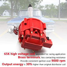 Bang4buck Hei Distributor Fit for Chevy/GM SBC BBC Small Block/Big Block 65k coil 7500RPM