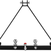 Happybuy 3 Point BX Trailer Hitch Drawbar Trailer Hitch Receiver 3 Point Trailer Receiver 1 Tractor Tow Hitch Drawbar