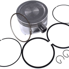 NAVARME New Piston Kit Gasket Kit Connecting Rod Set for Honda GX390 Engine