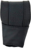 Modengzhe Leather Full Open Type Car Gear Shift Knob Cover Universal Fit Protector Boot, Black