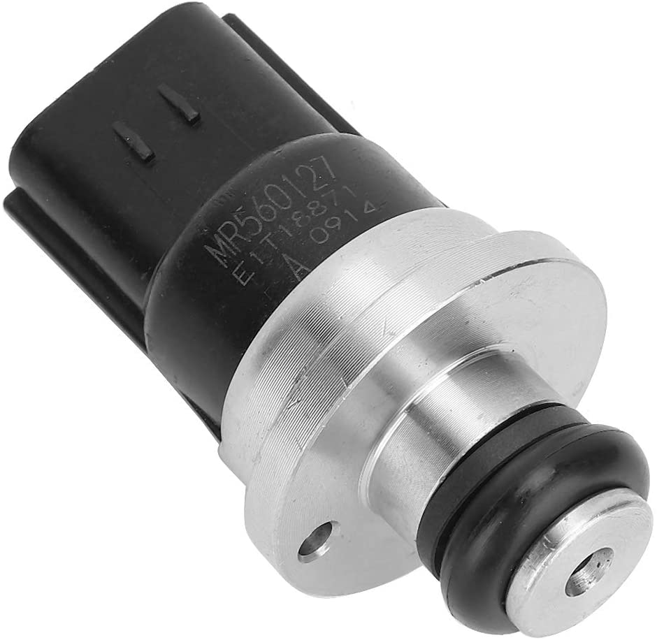 Aramox Fuel Pressure Sensor, MR560127 Replacement Car Fuel Rail High Pressure Sensor Fit for MITSUBISHI