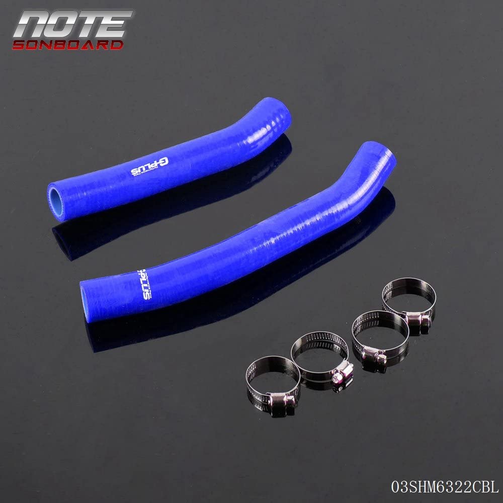 Silicone Coolant Radiator Hose Kit Clamps For SUZUKI LTR 450 2006 2007 2008 2009 2010 2011 2012 Blue