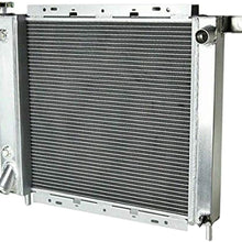 CoolingSky 2 Row All Aluminum Radiator for 1985-1994 Ford Explorer/Ranger &Mazda Navajo/B4000, More V6 Models