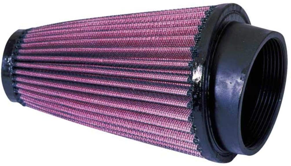 K&N Universal Clamp-On Air Filter: High Performance, Premium, Washable, Replacement Filter: Flange Diameter: 2.75 In, Filter Height: 6 In, Flange Length: 1 In, Shape: Round Tapered, RU-3120