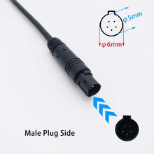 Naviurway 5 Pin 6.5 Ft Backup Camera Extension Cable Car Rear Camera Cord Wire Trunk Rearview Camera Extension Wire