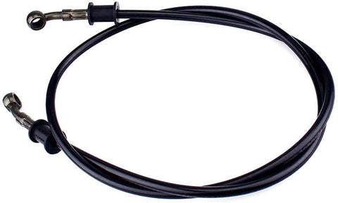 WHWEI New 50cm-90cm Motorcycle Brake Oil Hose Line Pipe Hydraulic Reinforced Stainless Steel Braided Universal Non-Flammable#297005 (Color : Red, Type : 60CM)