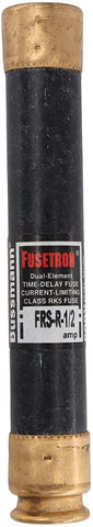 Cooper Bussmann FRS-R-1/2 Dual Element Time-Delay Fuse, Class RK5, 600V, 1/2A