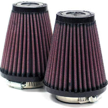 K&N Universal Clamp-On Air Filter: High Performance, Premium, Washable, Replacement Filter: Flange Diameter: 1.687 In, Filter Height: 4 In, Flange Length: 0.625 In, Shape: Round Tapered, R-1082