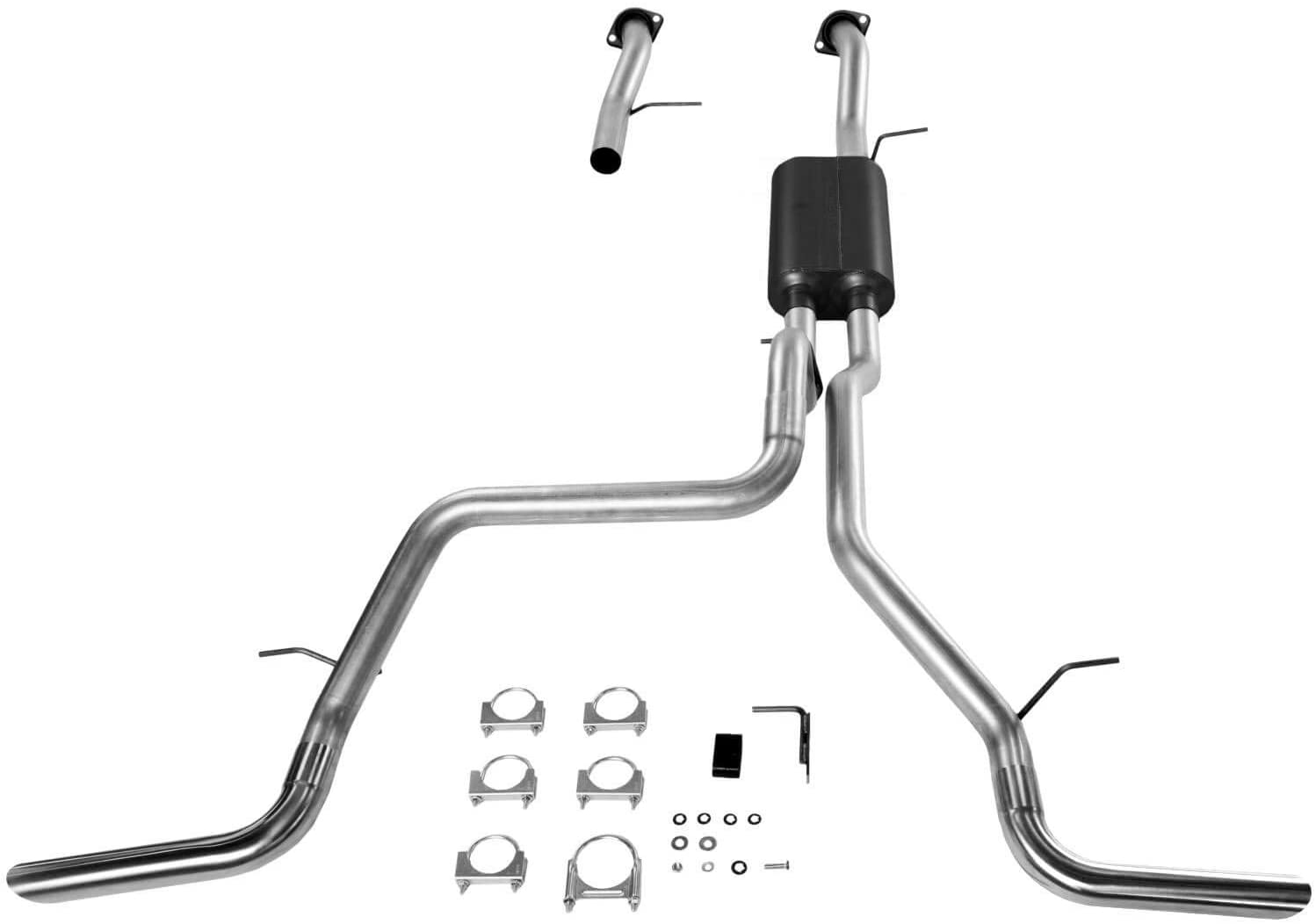 Flowmaster 17368 Cat-back System - Dual Side Exit - American Thunder - Moderate Sound (Base Product)