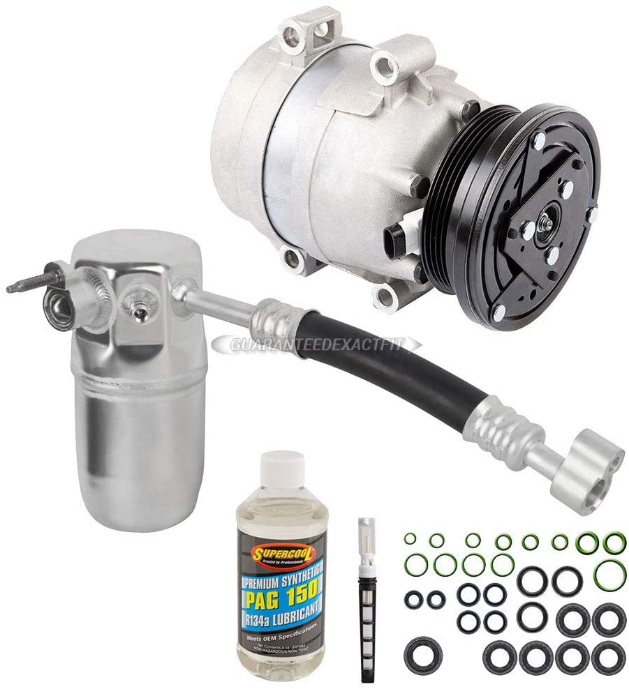 AC Compressor & A/C Kit For Chevy Camaro & Pontiac Firebird Trans Am V8 LS1 1998 1999 2000 2001 2002 - BuyAutoParts 60-80191RK New