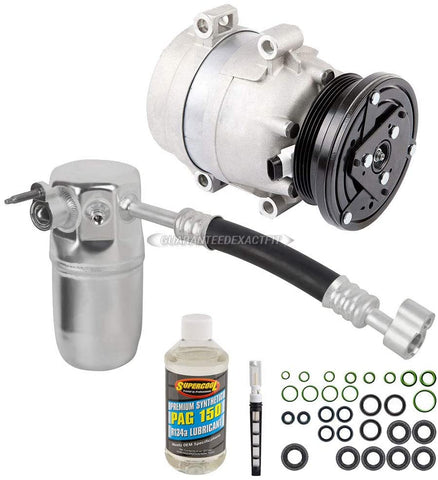 AC Compressor & A/C Kit For Chevy Camaro & Pontiac Firebird Trans Am V8 LS1 1998 1999 2000 2001 2002 - BuyAutoParts 60-80191RK New
