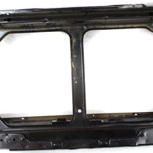 Radiator Support Compatible with CHEVROLET SUBURBAN 1981-1988 Assembly Black Steel with Single Headlamps