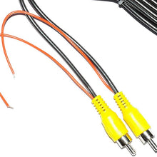 Backup Camera RCA Video Cable,CAR Reverse Rear View Parking Camera Video Cable with Detection Wire (6M)