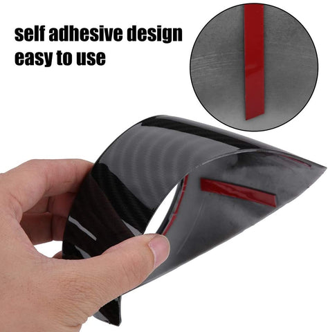 Bediffer Air Conditioner Trim Durable Vent Trim Sticker Side Air Outlet Cover for Car for Light