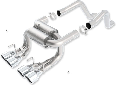 Borla 11822 Rear-Section Exhaust System for Corvette C6 ZO6/ZR1