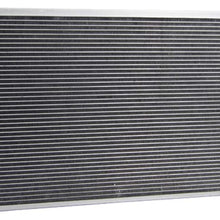 CoolingSky 3 Row All Aluminum Radiator for GM Chevrolet/Buick/GMC Pickup; El Camino, Chevelle Impala 1968-87