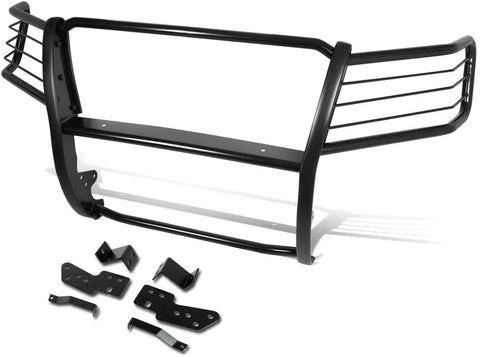 Mild Steel Front Bumper Headlight/Grille Brush Guard Replacement for 07-14 Chevy Suburban 1500/Tahoe/Avalanche