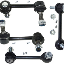 MILLION PARTS 4 Pcs Front Rear Left Right Stabilizer Sway Bar End Links Suspension Kit fit for 2002-2003 Chevrolet Trailblazer EXT GMC Envoy XL Oldsmobile Bravada 2003 Isuzu Ascender