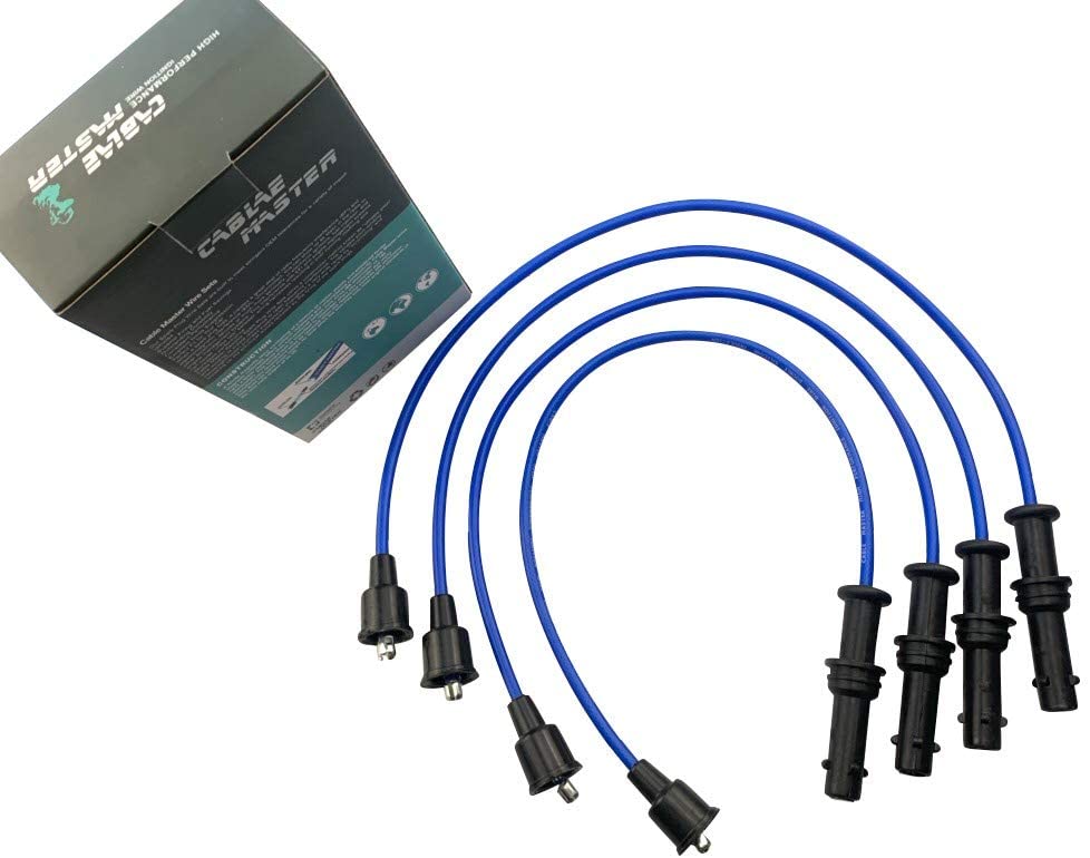 Cable Master Spark Plug Wires Compatible with Subaru Impreza Legacy SOHC 2.2L