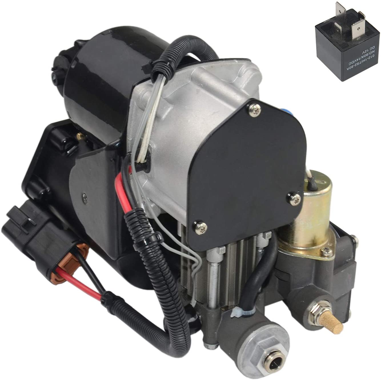 MSQ-CD For La-nd Rover Range Rover L322 06-09 Hitachi System Air Suspension Compressor LR015303 LR023964 LR010376 RQG500140