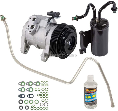 AC Compressor & A/C Repair Kit For Dodge Ram 5.7L Hemi V8 2003 2004 2005 2006 2007 2008 - BuyAutoParts 60-80307RK New