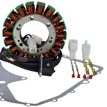 Kit Stator + Crankcase Cover Gasket for Suzuki LTA 400 Eiger 4x4 Auto 2002-2007 LTA400