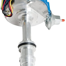 Top Street Performance JM6508BL HEI Distributor with Blue Cap (Vacuum Advance)