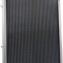 CoolingSky 3 Row Aluminum Tractor Radiator for Massey Ferguson 135 UK, 20 35 135 148 203 205 2135 194275M94 897188M94