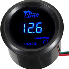 ESUPPORT Car 2" 52mm Digital Water Temp Gauge Temperature Meter Blue LED Light Celsius