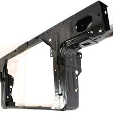 Radiator Support Assembly Compatible with 1998-2002 Mercury Grand Marquis Black Steel