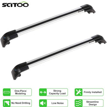 SCITOO fit for VW Atlas 2018-2019 Aluminum Alloy Roof Top Cross Bar Set Rock Rack Rail