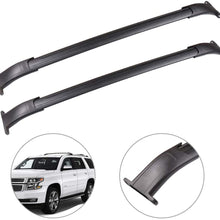 TUPARTS Roof Racks Aluminum Luggage Carrier Racks Cross Bars Fit for 2015 2016 2017 2018 2019 2020 C-adillac Escalade ESV,2015-2020 for C-hevrolet Tahoe