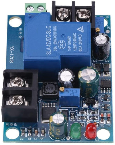 ZEFS--ESD Electronic Module 30A Automatic Charging Control Board 48V Battery Charger Controller Protection Switch Module Switching Power Supply