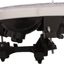 HEADLIGHTSDEPOT Halogen Headlight Compatible With Chevrolet S10 S10 Blazer 1998-2004 Includes Left Driver Side Headlamp