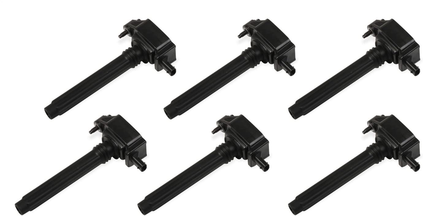 MSD 827363 Ignition Coil (, Black, Chrysler V6 ‘11-’16, 6-Pk.)