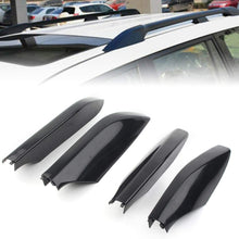 Three T 4pcs Roof Rack Cover Rail End Protection Leg Cover Shell Cap Replacement Fit for Toyota Land Cruiser Prado FJ120 2003-2009