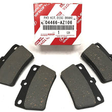 Genuine Toyota Premium Ceramic Rear Brake Pad Set 04466-AZ106 | 2003-2005 Rav4