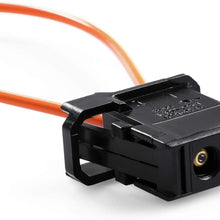 Easyget MOST Fiber Optic Optical Loop Bypass Adapter for Radio and Audio Compatible with Mercedes, BMW, Audi, Porsche and Volvo (Female Adapter)