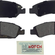 Bosch BE1363 Blue Disc Brake Pad Set for Select 2008-16 Cadillac Escalade; Chevrolet Avalanche, Silverado, Express, Suburban, Tahoe; GMC Savana, Sierra, Yukon - FRONT