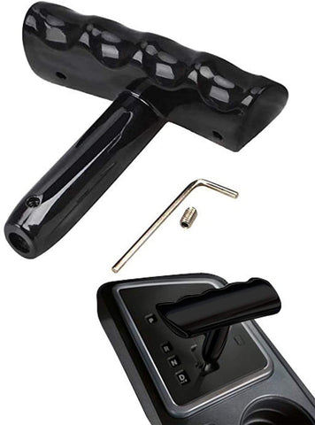 T-Handle Shift Knob Replacement for Automatic Transmission V8,Compatible With Dodge/Jeep/Chrysler,Fits Challenger,Charger,Durango,Ram,300/300c,Patriot,Compass,Liberty,Commander,Grand Cherokee and more