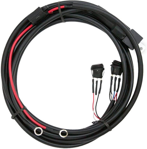 Rigid Industries 40200 Radiance Multi-Trigger Harness (2 Switch Single Relay), titanium, One Size