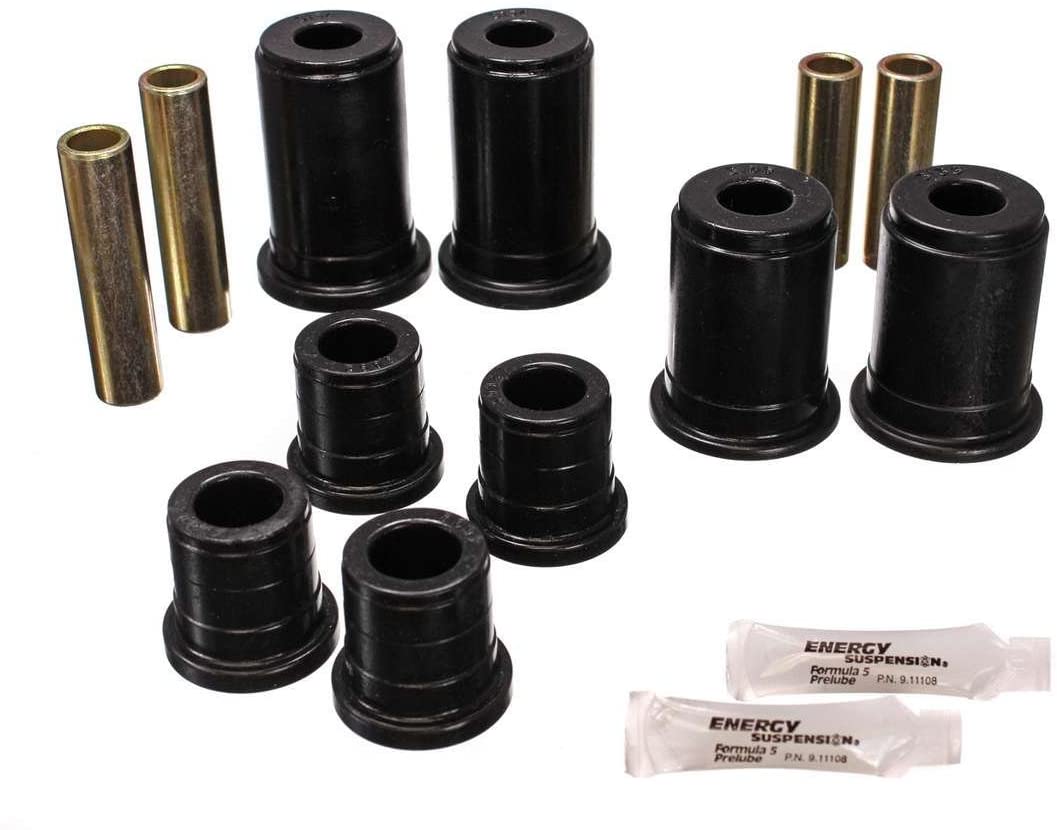 Energy Suspension 3-3147G Gm Frt Ctrl Arm Bushing Set Black
