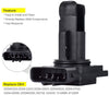FAERSI Replacement for 22204-21010 74-50009 AF10029 Mass Air Flow Sensor Meter MAF Sensor for 2002-2006 Camry 2.4L, 2000-2009 4Runner, 2007-2009 FJ Cruiser, 05-09 Prius 1.5L, 99-09 Tacoma & More