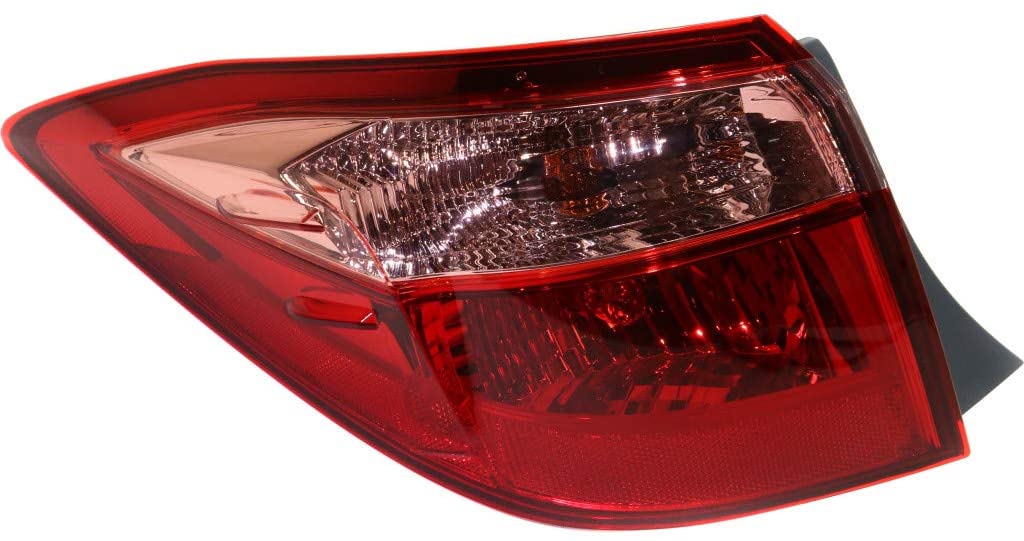 For Toyota Corolla CE/L/LE/LE Eco Tail Light Assembly 2017 2018 2019 Driver Side Outer | CAPA TO2804130 | 8156002B00