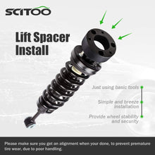 SCITOO 3 inch Front 2 inch Rear Leveling lift kit for Chevrolet 2007-2019 Lift Strut Spacer Compatible for Chevrolet Silverado 1500 2.7L 2019 Front Lift Spacers Rear Lift Blocks