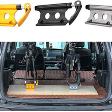 Tongina Alloy Car Roof Bike Rack Front Fork Carry Holder Travel Wheel Block Lock