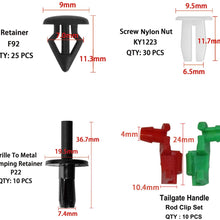 Auto Clips Car Body Retainer Assortment Clips Car Trim Fasteners Clips Tailgate Handle Rod Clip Push Rivets Plastic 19 MOST Popular Sizes Car Clips 425PCS For GM Ford Chevy Toyota Honda Chrysler