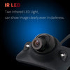 GreenYi Car HD Blind Spot Side View Camera, NO Guide Line, NO Drilling, Mirror/Non-Mirror Image Adjustable, Easy Installation, with Auto-dimming Infrared LEDs