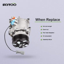 SCITOO AC Compressor Compatible with 2004-2006 for Dodge Stratus 2.0L CO 4976AC