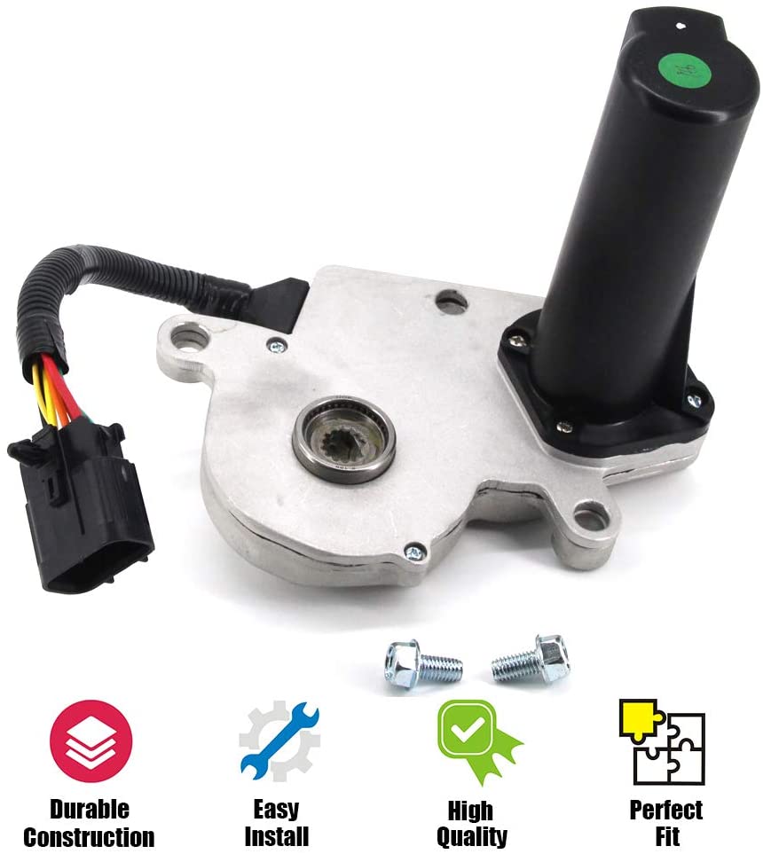 Transfer Case Motor Replacement for Silverado, Tahoe, Avalanche, Suburban, Dodge Ram, GMC Sierra Yukon XL 1500 2500 Cadillac Escalade ESV EXT Selected model 600-910 88962314 19125571
